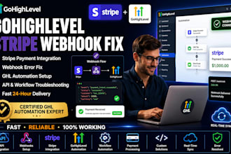 fix gohighlevel stripe webhook integration errors