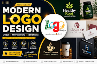 design a modern minimalist logo for brand identity