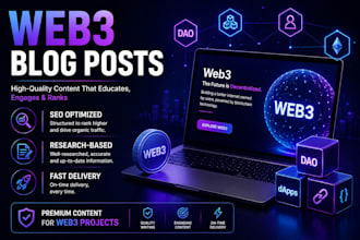 write web3 blog posts