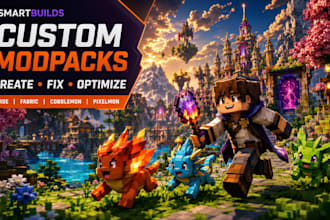 create, optimize minecraft forge fabric cobblemon pixelmon modpacks paper server