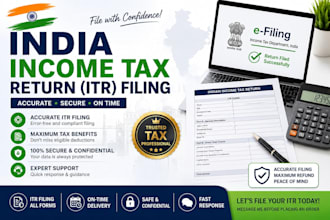 india income tax return itr gst return filing gst reg tax planning consulting