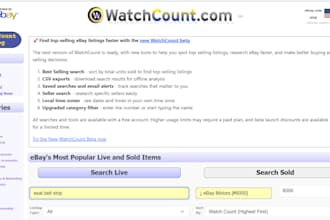 ebay product research and find winning products to sell