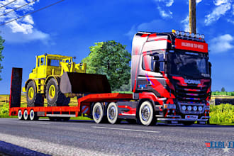 design custom ets 2 ats truck skins and professional liveries, ets2 ats