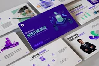 design private equity company profile, investor brochure and fund presentation