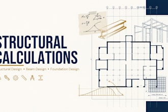 do structural calculations, structural design and engineering report