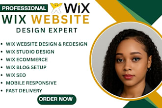 design wix website redeisgn wix studio wix blog ecommerce edit wix expert seo