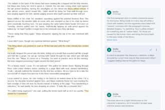 beta read your ya work and make a report, no ai