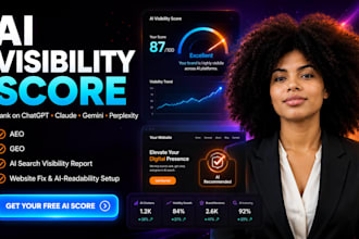 build ai visibility score to rank seo website on chatgpt claude gemini aeo geo