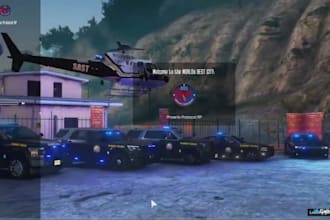 develop fivepd, lspdfr and nopixel inspired police rp server for fivem