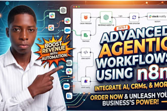 build advanced agentic workflows using n8n
