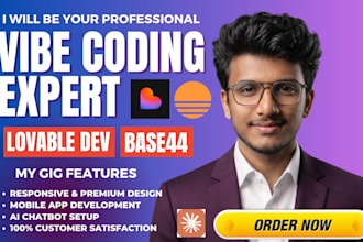 build lovable ai website, fix base44 website, lovable dev, base44, vibe coding
