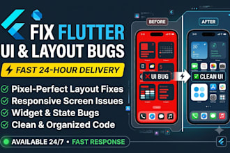 fix your flutter UI, layout, and widget bugs fast