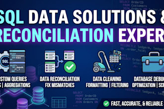 write custom sql queries to extract and fix database errors