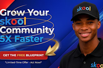 skool promotion skool credit repair course promotion skool community marketing