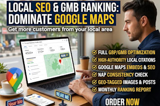 do local SEO and google maps optimization for gmp ranking