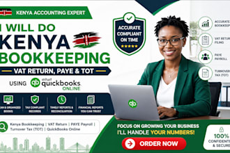 do kenya bookkeeping vat return paye and tot using quickbooks online