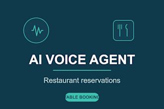 build an ai voice agent for restaurant reservations