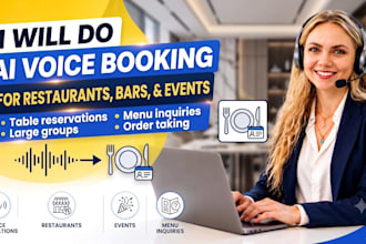 build an ai voice agent for restaurant reservations