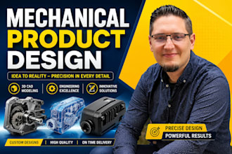 do mechanical product design cad design 3d cad modeling in solidworks fusion 360
