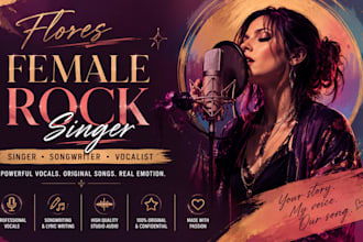 sing female rock singer female singer songwriter, vocalist