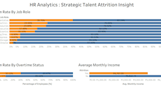 make HR KPI dashboard in tableau from excel data