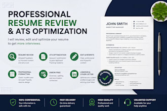 review, edit and optimize your resume for ats