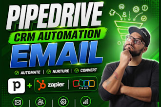 setup, automate pipedrive CRM for manufacturing companies