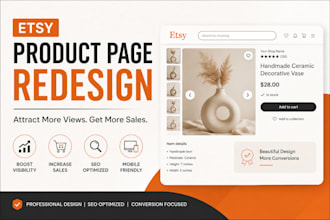 redesign your etsy product page for more sales