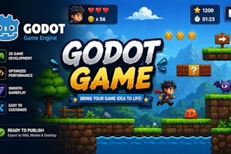 create a 2d game for you in godot