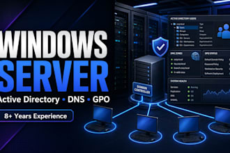 troubleshoot windows server and active directory