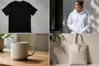 tshirt apparel product clothing etsy shopify amazon mockup