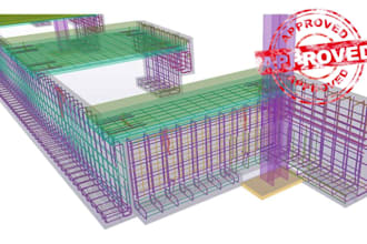 create foundation shop drawings and rebar detailing