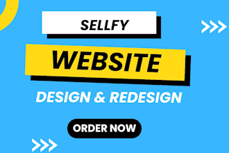 do sellfy website design sellfy store shopify website design
