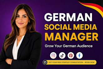 be your german social media manager and content creator for instagram marketing