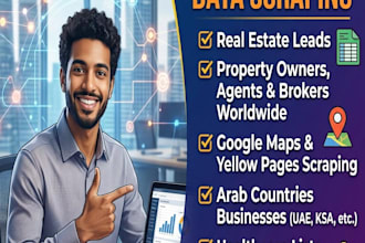 do google maps targeted b2b lead generation and data cleaning