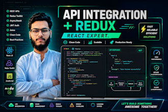 integrate react js apis using redux toolkit, rtk query and rest API