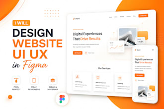 design website UI UX in figma