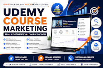do udemy course promotion online course promotion udemy course marketing