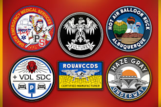 create badge patch logo design