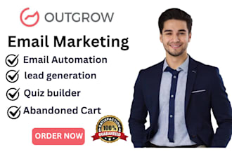 setup outgrow email automation outgrow quiz builder lead generation