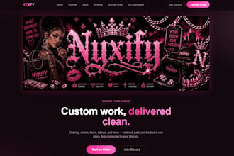 make you a custom website
