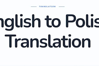 translate your text from english to polish