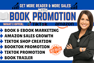 do usa viral book promotion booktok book marketing amazonkdp tiktok book trailer