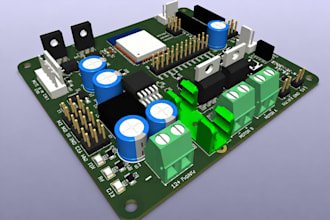design pcb layout and schematic or fix existing pcb in easyeda kicad altium