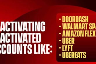 reactivate your deactivated walmart spark, uber eats deactivated account