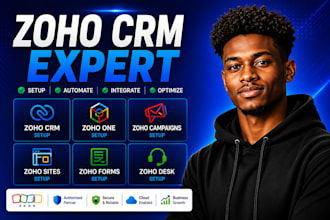 setup zoho crm zoho one zoho campaigns zoho site zoho form zoho desk