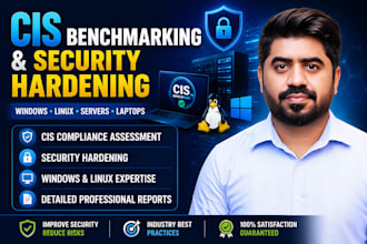 perform cis benchmarking and security hardening for os