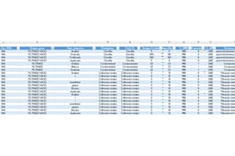 limpieza de datos, formateo y organización