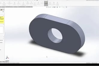 create parametric cad models and 3d designs for 3d printing