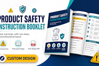 create a product safety instruction booklet